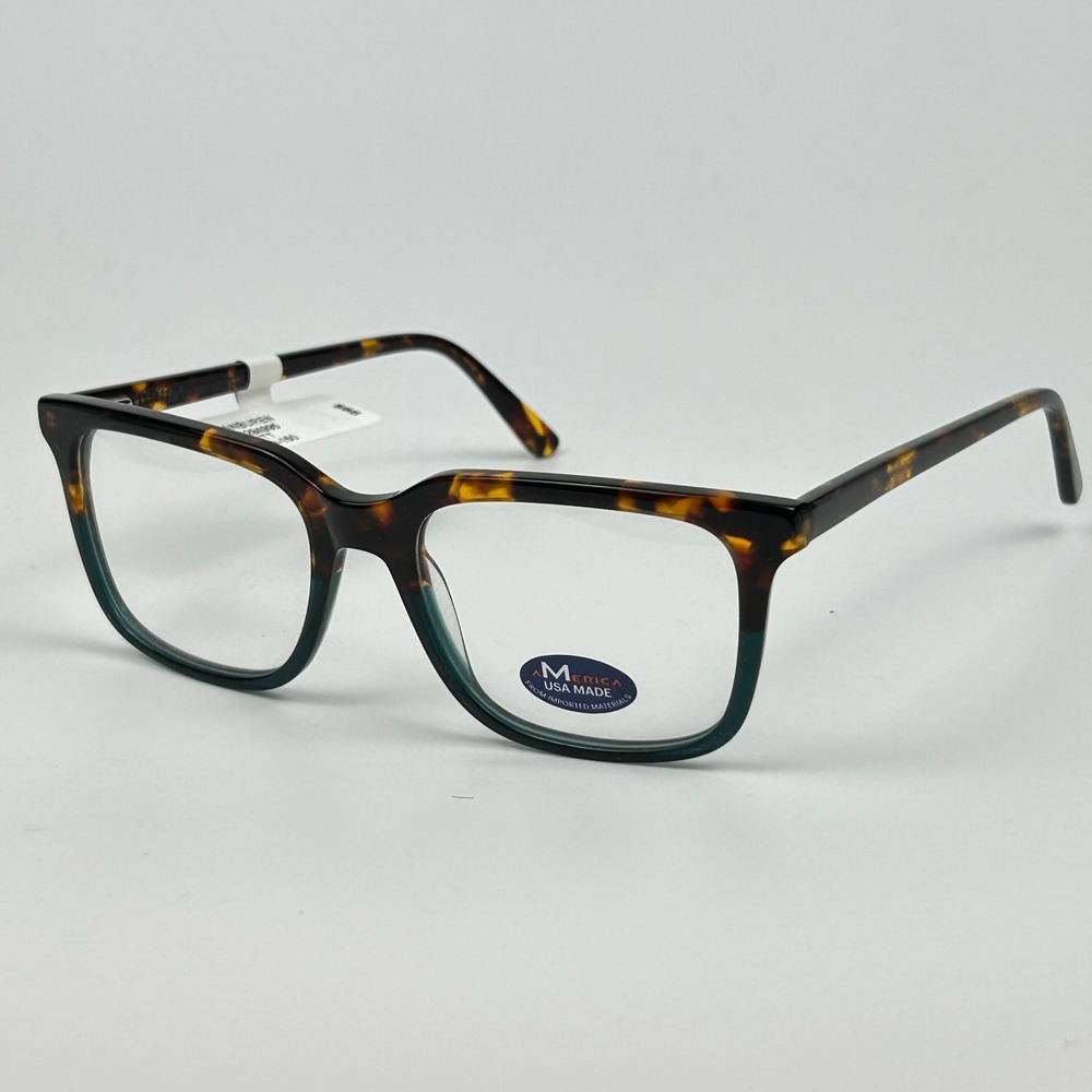 America Vanburen 653294995 Mens Eyeglasses Frame Brown Tortoise 54-19-150 mm